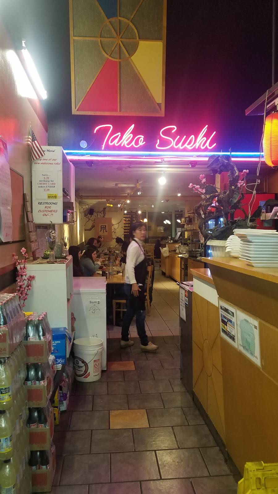 Tako Sushi | restaurant | 2379 Telegraph Ave, Berkeley, CA 94704, USA | 5106658000 OR +1 510-665-8000