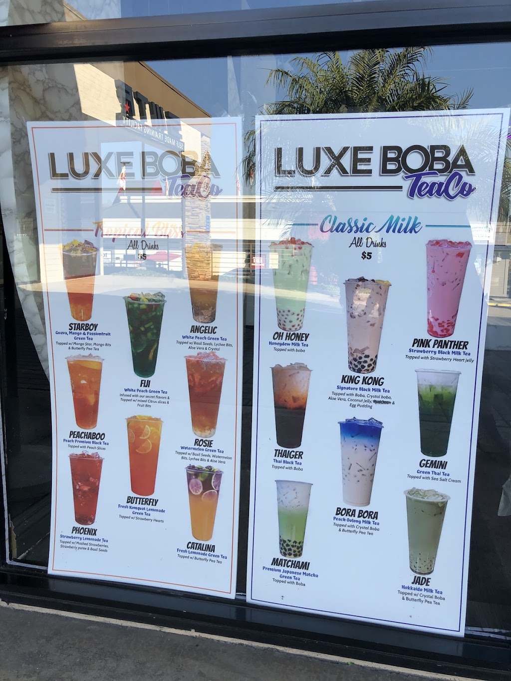 Luxe Boba & TeaCo | cafe | 3755 Murphy Canyon Rd, San Diego, CA 92123, USA | 8582778424 OR +1 858-277-8424