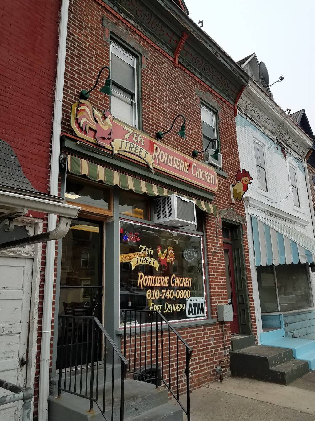 7th Street Rotisserie Chicken | restaurant | 535 N 7th St, Allentown, PA 18102, USA | 6107400800 OR +1 610-740-0800