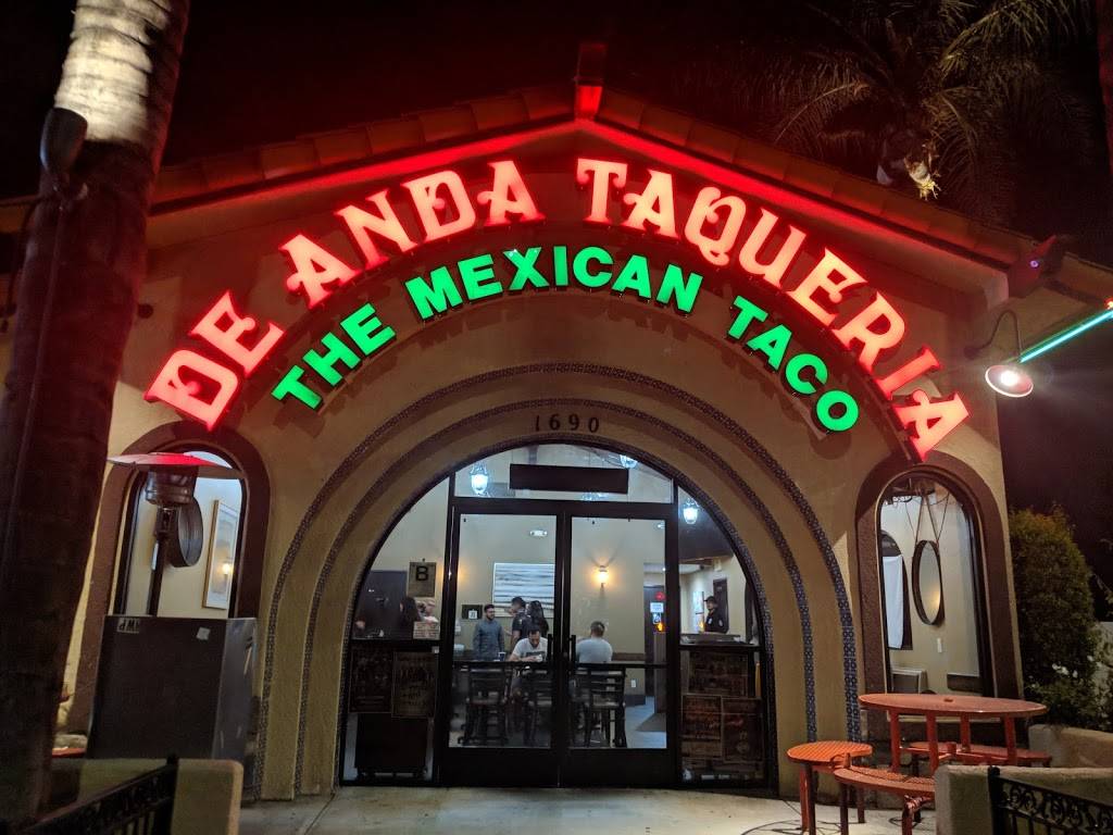 Taqueria De Anda | restaurant | 1690 S Garey Ave, Pomona, CA 91766, USA | 9096296337 OR +1 909-629-6337