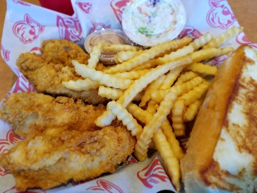 Raising Canes Chicken Fingers | meal takeaway | 8867 Cuyamaca St, Santee, CA 92071, USA | 6194490565 OR +1 619-449-0565