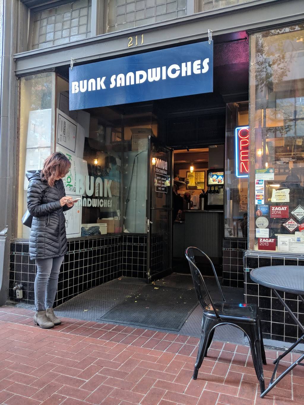 Bunk Sandwiches | meal takeaway | 211 SW 6th Ave, Portland, OR 97204, USA | 5033282865 OR +1 503-328-2865