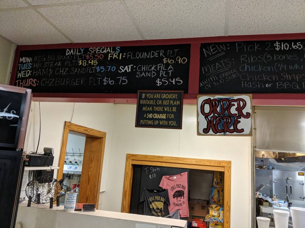 Little Pigs Barbecue-Greenwood | restaurant | 414 Montague Ave, Greenwood, SC 29649, USA | 8642291314 OR +1 864-229-1314