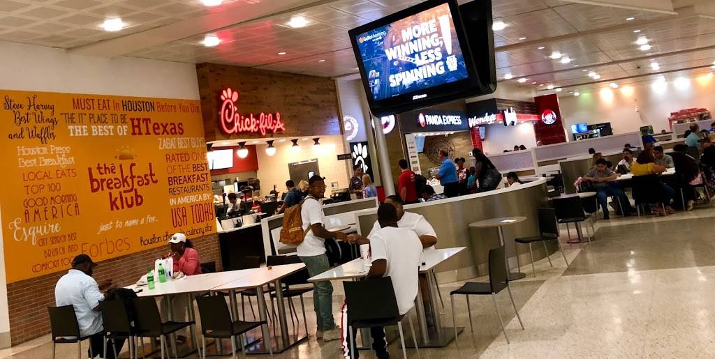 Chick-fil-A | restaurant | 2800 N Terminal Rd, Houston, TX 77032, USA | 2817825308 OR +1 281-782-5308