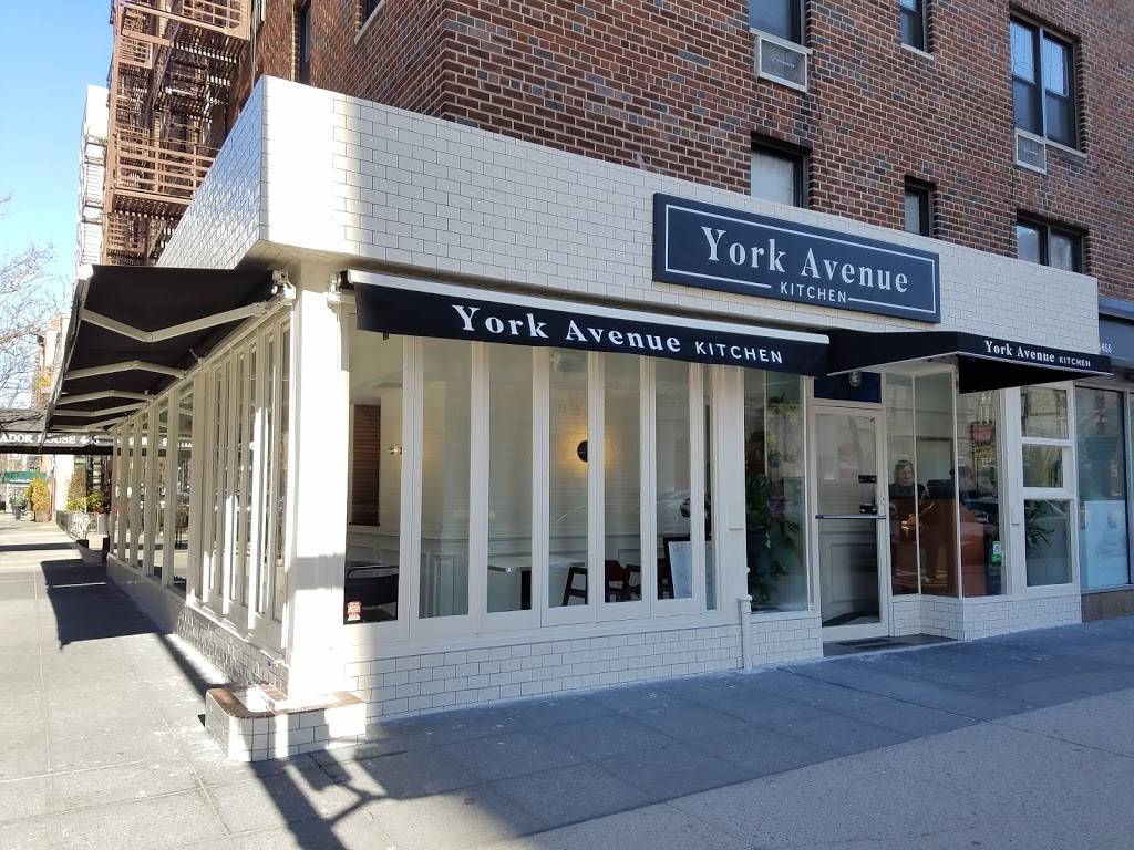 York Avenue Kitchen | restaurant | 1453 York Ave, New York, NY 10075, USA | 3478556965 OR +1 347-855-6965