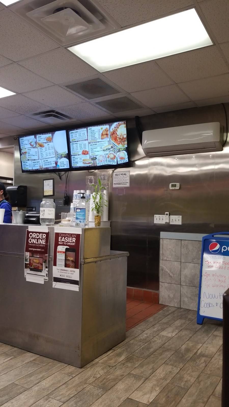 US Wings & Deli | restaurant | 3054, 1710 Wilson Rd, Newberry, SC 29108, USA | 8032762118 OR +1 803-276-2118