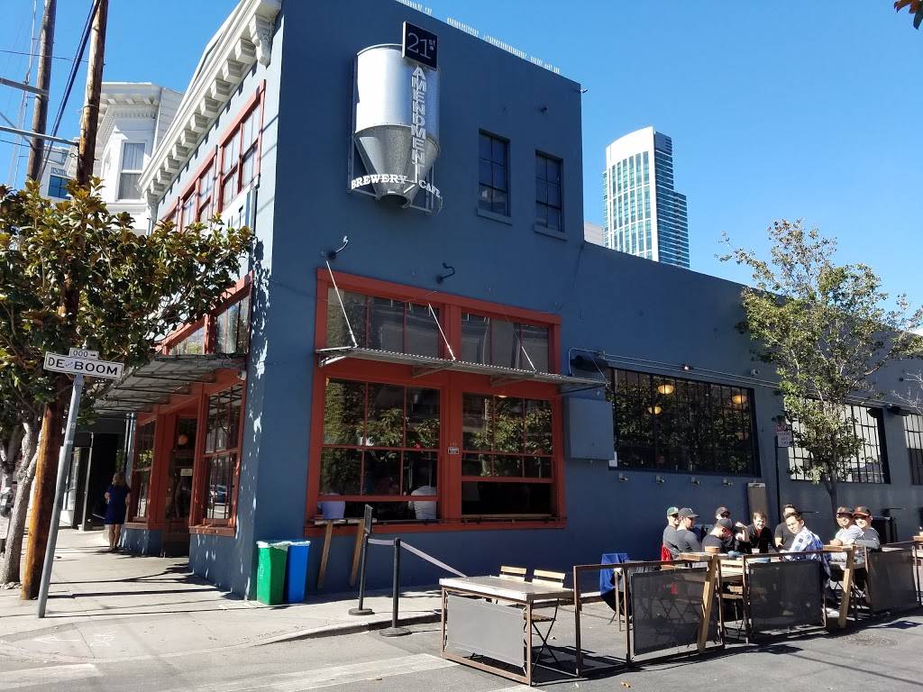 21st Amendment Brewery & Restaurant | restaurant | 563 2nd St, San Francisco, CA 94107, USA | 4153690900 OR +1 415-369-0900