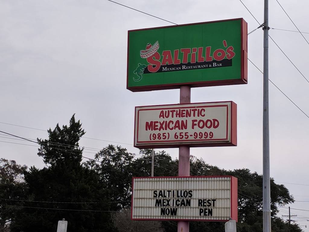 Saltillos Mexican Restaurant | restaurant | 1110 Grand Caillou Rd, Houma, LA 70363, USA | 9856559999 OR +1 985-655-9999