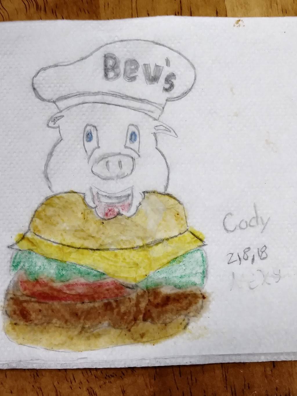 Bevs Burger Café | restaurant | 315 Northeast Santa Fe Boulevard, High Springs, FL 32643, USA | 3864549434 OR +1 386-454-9434