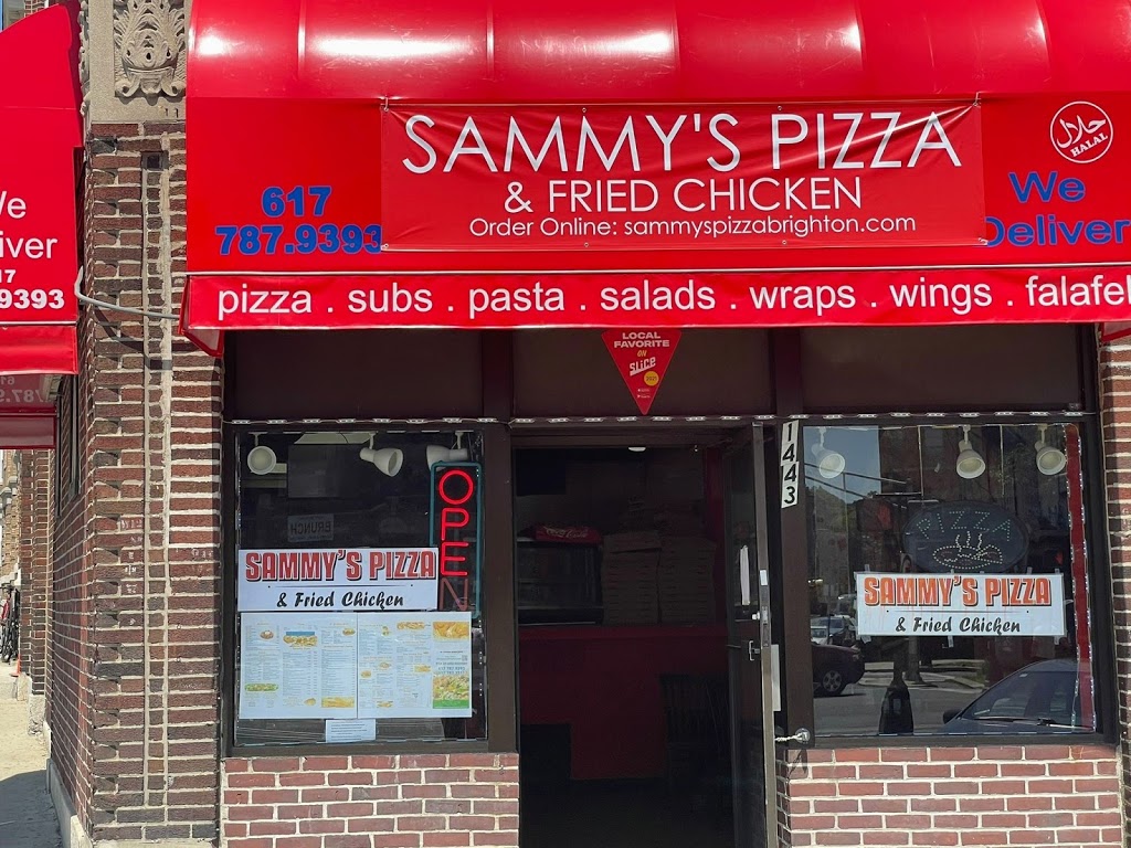 Sammys Pizza and Fried Chicken | restaurant | 1443 Commonwealth Avenue, Brighton, MA 02135, USA | 6177879393 OR +1 617-787-9393