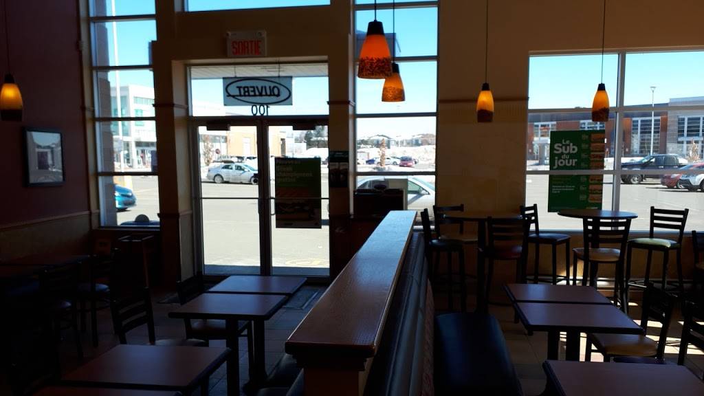 Subway | restaurant | local 100, 2289 Avenue Chauveau, Québec, QC G2C 0G7, Canada | 4188450101 OR +1 418-845-0101