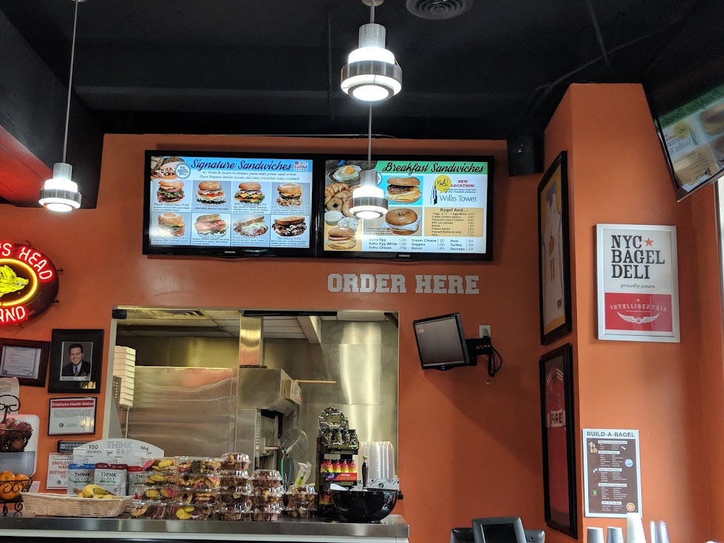 Coreys NYC Bagel Deli | bakery | 515 N Dearborn St, Chicago, IL 60654, USA | 3129239999 OR +1 312-923-9999