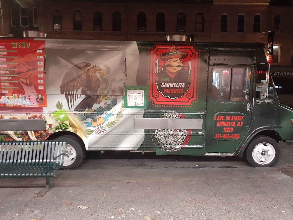 Tacos Carmelita parientes food truck | restaurant | 373-301 75th St, Brooklyn, NY 11209, USA | 9175303877 OR +1 917-530-3877