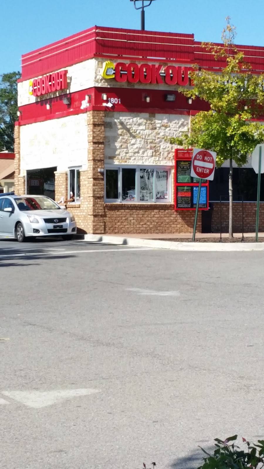 Cook Out | restaurant | 1801 Walton Way, Augusta, GA 30904, USA | 7064328241 OR +1 706-432-8241