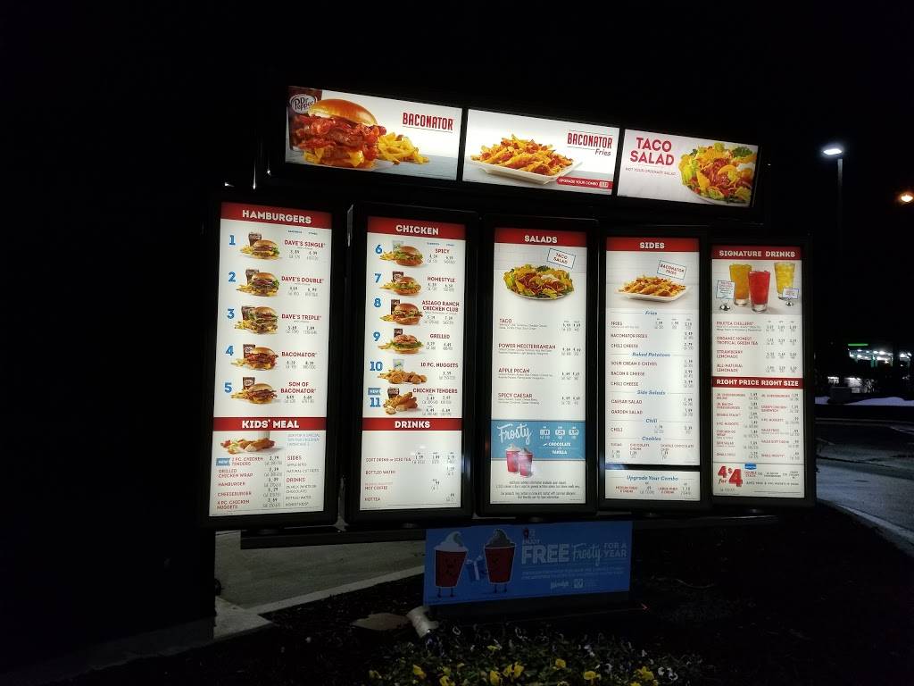 Wendys | restaurant | 3527 Hillsborough Rd, Durham, NC 27705, USA | 9193836794 OR +1 919-383-6794