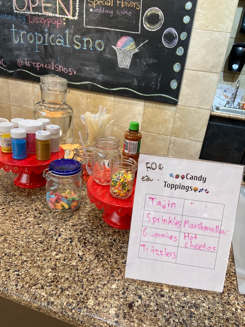 Tropical Sno Sierra Vista | restaurant | 2200 El Mercado Loop, Sierra Vista, AZ 85635, USA | 5202637688 OR +1 520-263-7688