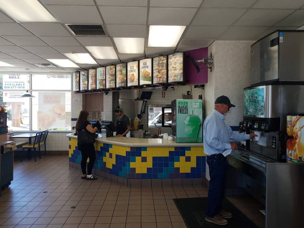 Taco Bell | meal takeaway | 5230 Balboa Ave, San Diego, CA 92117, USA | 8585714713 OR +1 858-571-4713