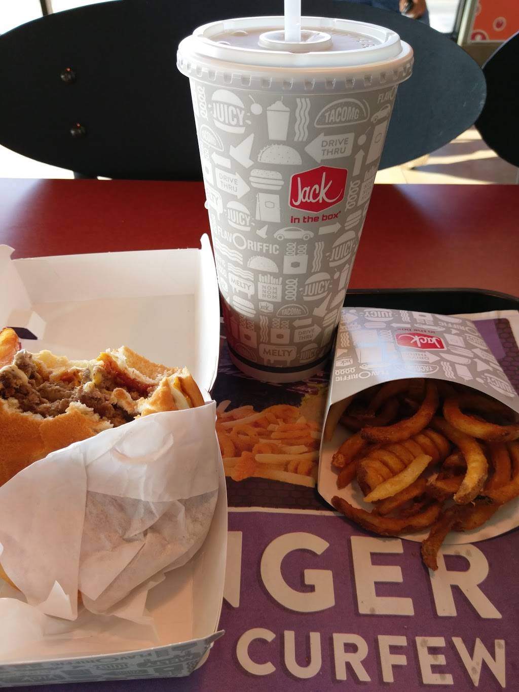 Jack in the Box | restaurant | 21510 Aldine Westfield Rd, Humble, TX 77338, USA | 2814433562 OR +1 281-443-3562