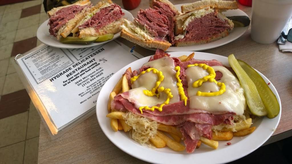 Hygrade Deli | restaurant | 3640 Michigan Ave, Detroit, MI 48216, USA | 3138946620 OR +1 313-894-6620