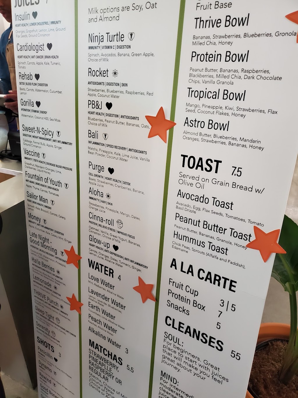 Thrive Juices | restaurant | 401 Franklin St Suite# 1345, Houston, TX 77201, USA | 3463395554 OR +1 346-339-5554