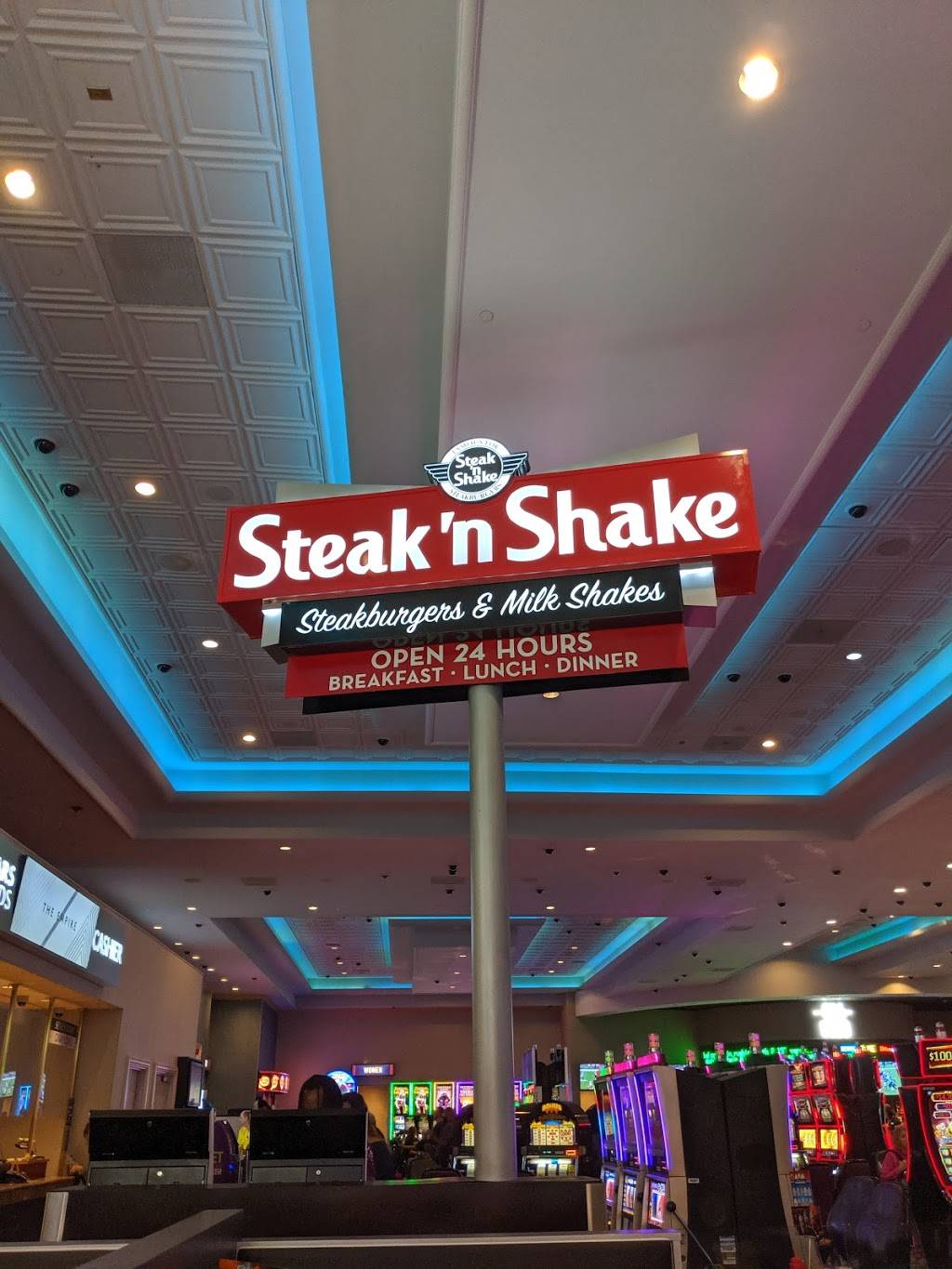 Steak n Shake | restaurant | 280 Beach Blvd, Biloxi, MS 39530, USA | 2284362828 OR +1 228-436-2828