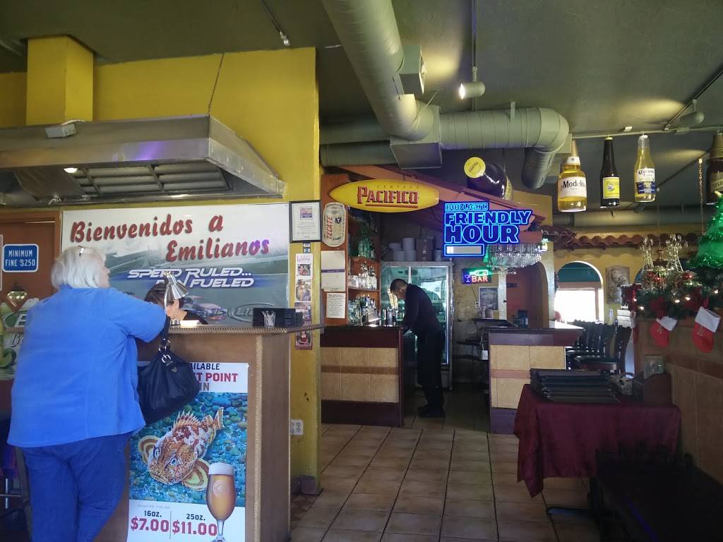 Emilianos Mexican Restaurant | restaurant | 6690 Mission Gorge Rd E, San Diego, CA 92120, USA | 6192842460 OR +1 619-284-2460