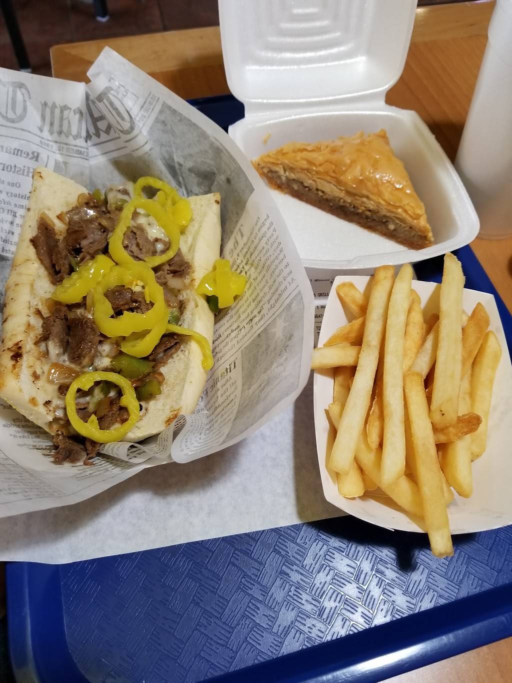 Wise Guys Gyros and Italian Beef | restaurant | 3200 Godfrey Rd, Godfrey, IL 62035, USA | 6183746400 OR +1 618-374-6400
