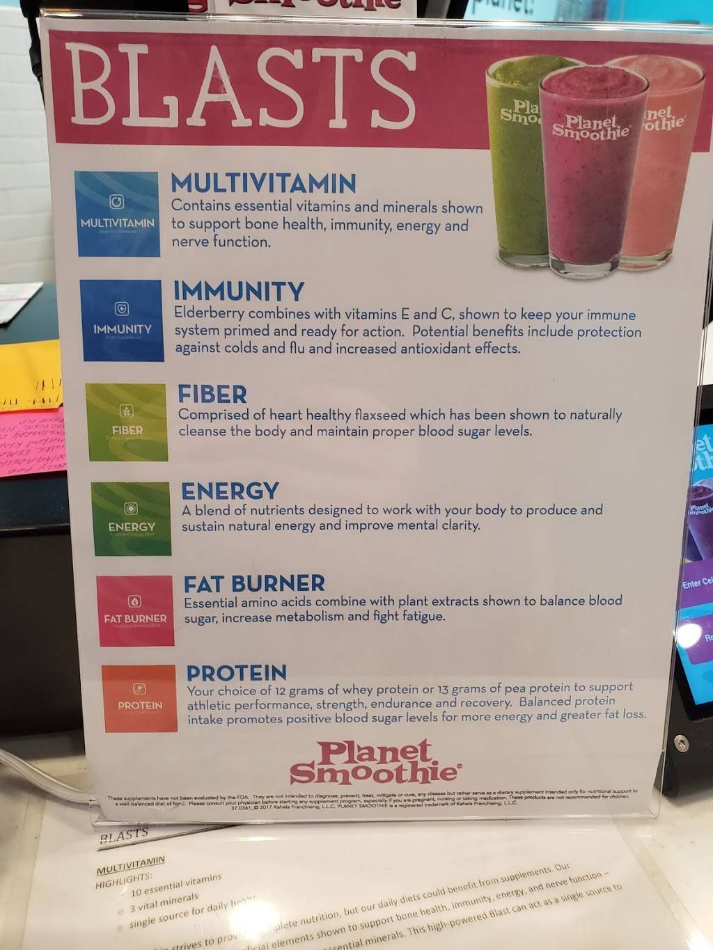 Planet Smoothie | restaurant | 975 Airport Rd SW Suite N, Huntsville, AL 35802, USA | 2564895954 OR +1 256-489-5954