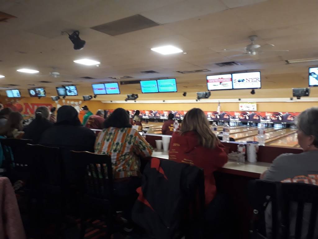 Sooner Bowling Center | restaurant | 550 24th Ave NW, Norman, OK 73069, USA | 4053603634 OR +1 405-360-3634
