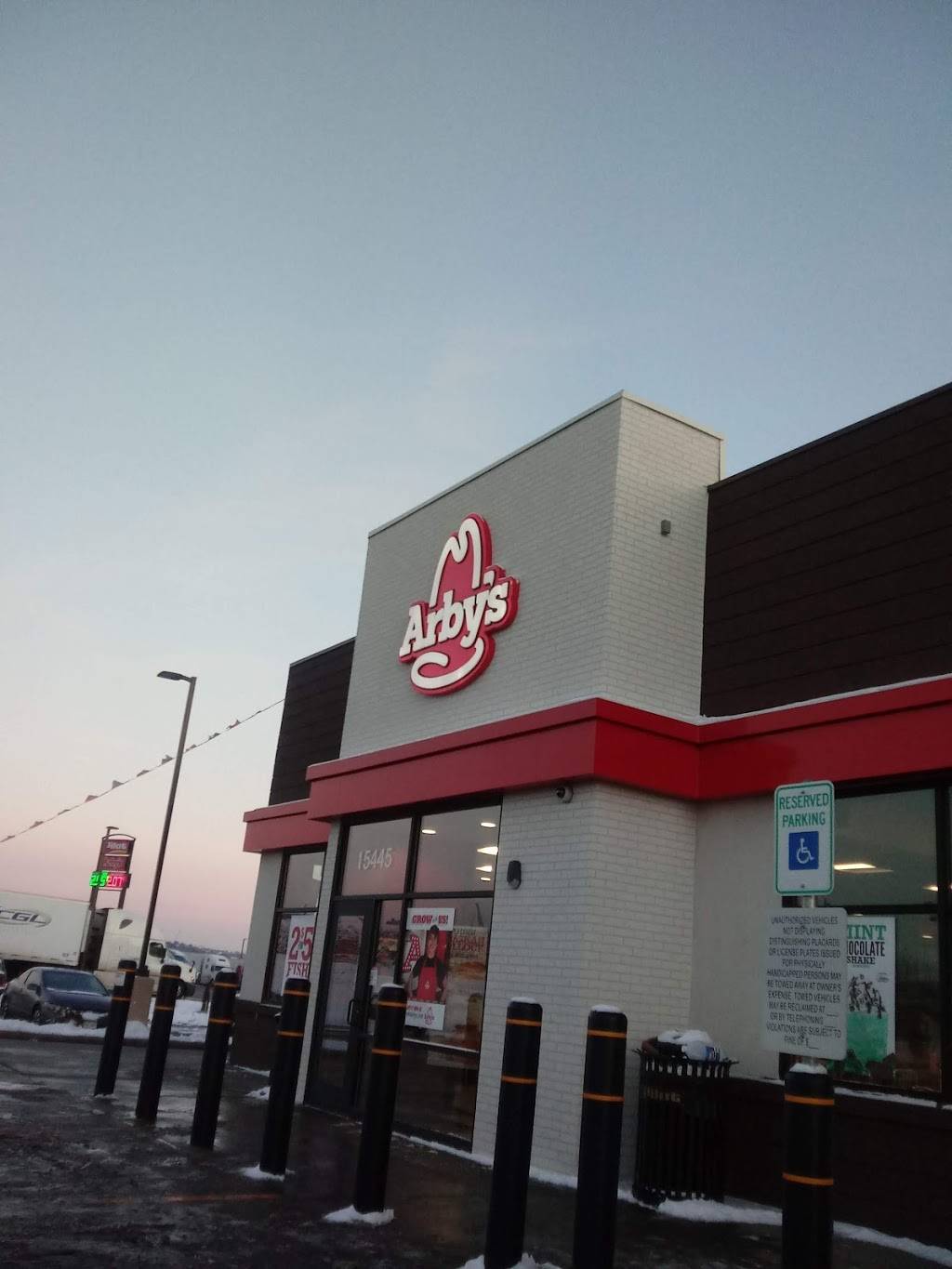 Arbys | restaurant | 15445 Terrazzo Drive, Colorado Springs, CO 80921, USA | 7194877555 OR +1 719-487-7555