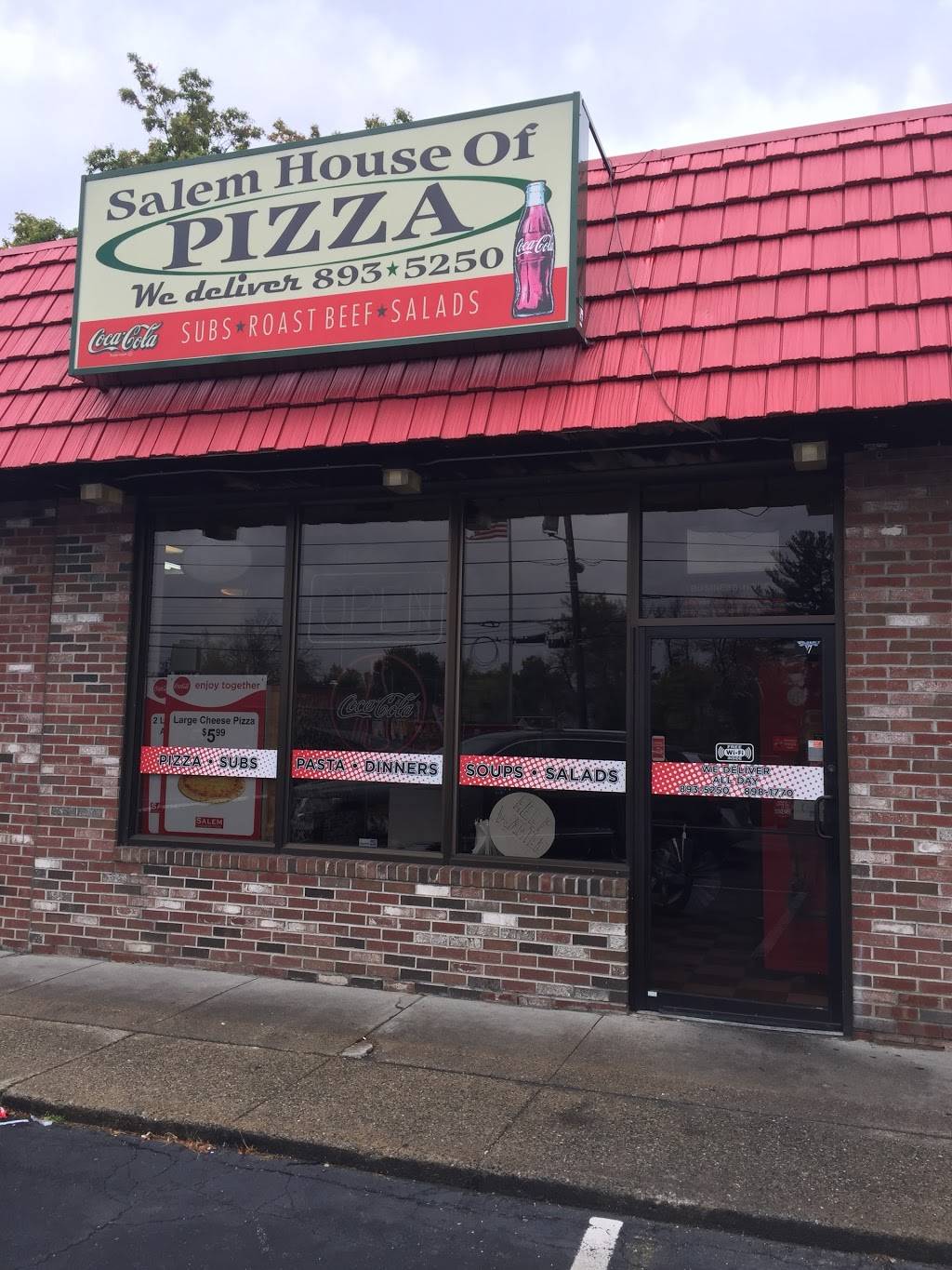 Salem House of Pizza | restaurant | 115 Main St A, Salem, NH 03079, USA | 6038935250 OR +1 603-893-5250