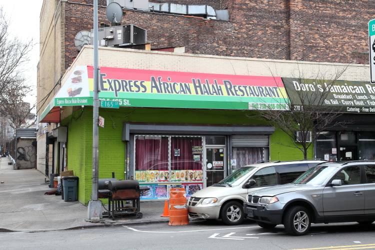 Express Halal African Restaurant | restaurant | 270 E 165th St, The Bronx, NY 10456, USA | 7186180019 OR +1 718-618-0019