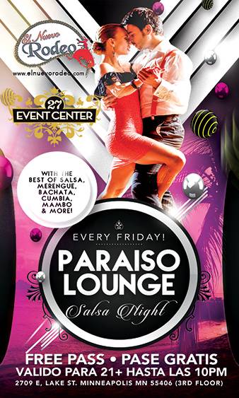 Paraiso Lounge | night club | 2709 E Lake St, Minneapolis, MN 55406, USA | 6127280101 OR +1 612-728-0101