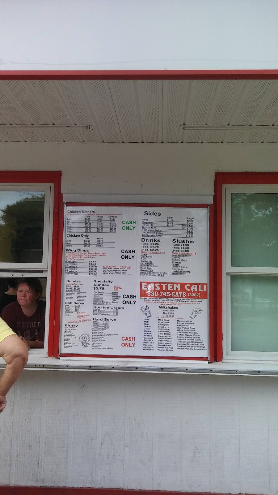 Easten Cali | restaurant | 2473 East Ave, Akron, OH 44314, USA | 3307453287 OR +1 330-745-3287