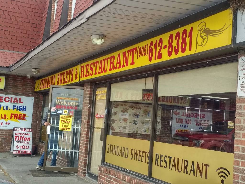 Standard Sweets and Restaurant | restaurant | 2877 Derry Rd E, Mississauga, ON L4T 1A6, Canada | 9056128381 OR +1 905-612-8381