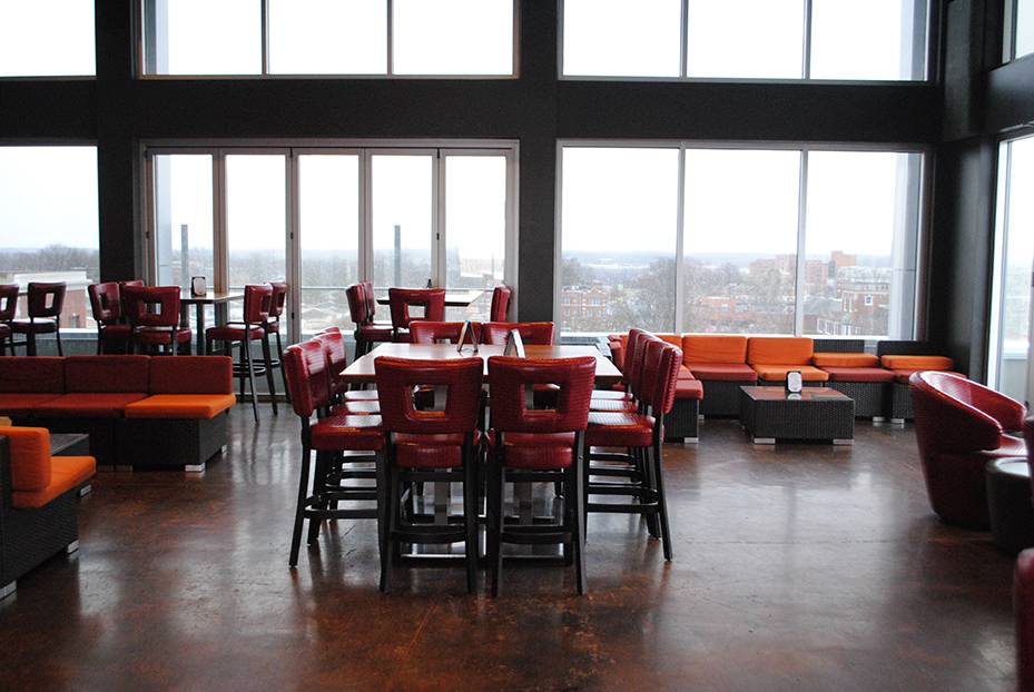 The Roof | restaurant | 1111 E Broadway 8th floor, Columbia, MO 65201, USA | 5738757000 OR +1 573-875-7000