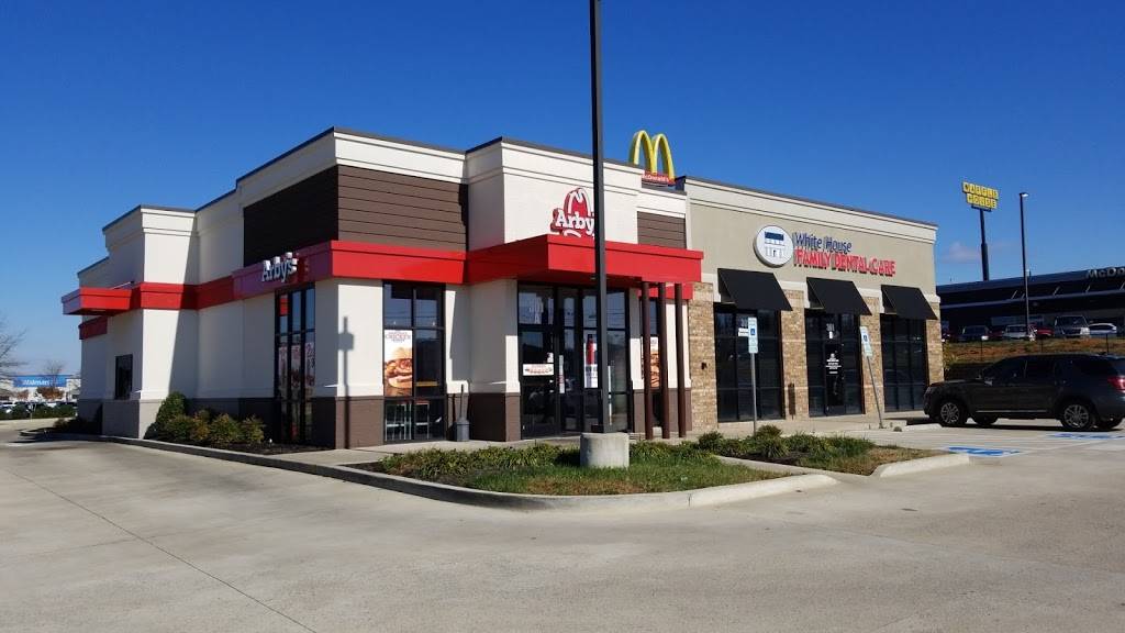 Arbys | restaurant | 301 White House Crossing Way Suite A, White House, TN 37188, USA | 6156725253 OR +1 615-672-5253