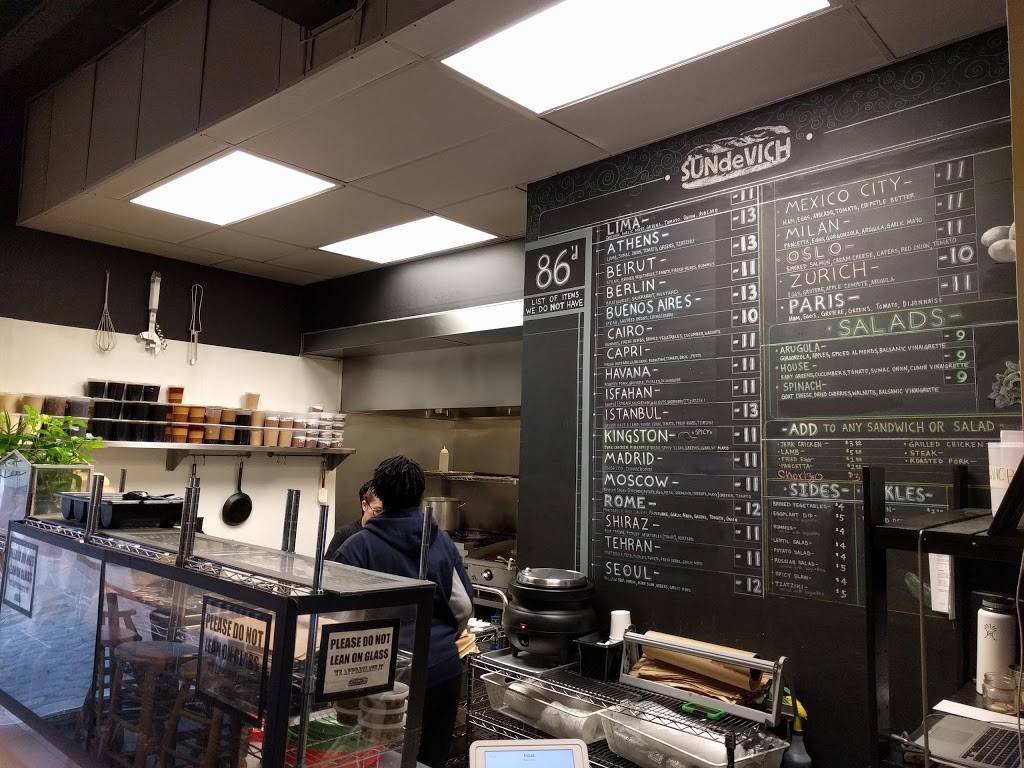 SUNdeVICH | meal takeaway | 1314 9th St NW, Washington, DC 20001, USA | 2023191086 OR +1 202-319-1086