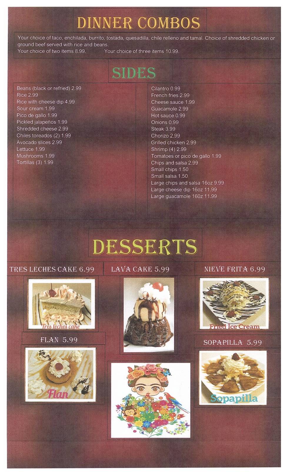 Frida Mexican Restaurant | restaurant | 720 E Jackson St, Auburn, IL 62615, USA | 2174384600 OR +1 217-438-4600