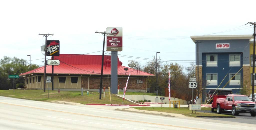 Pizza Hut | restaurant | 1602 S Key Ave, Lampasas, TX 76550, USA | 5125568211 OR +1 512-556-8211