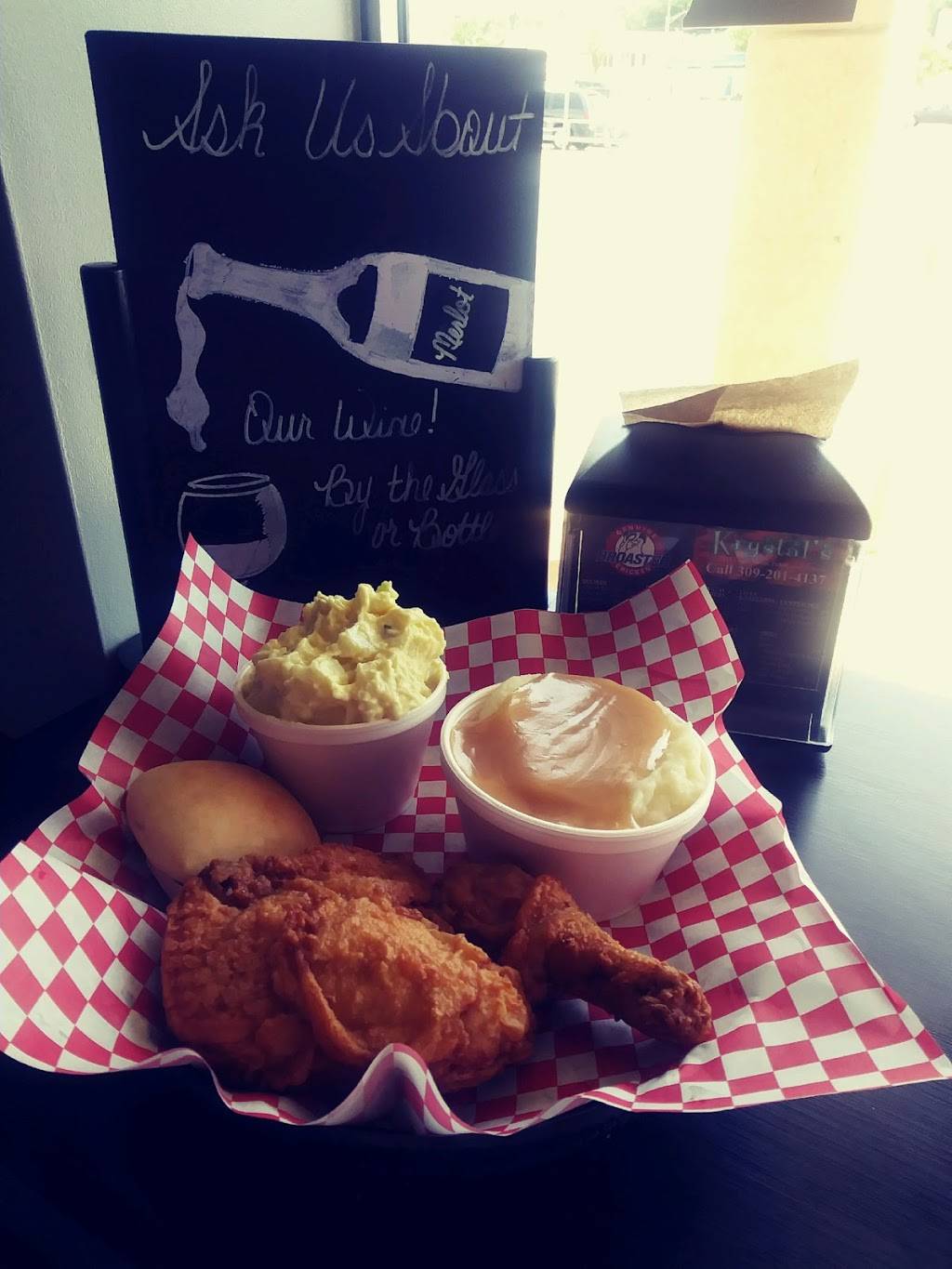 Krystals | restaurant | 2111 Court St, Pekin, IL 61554, USA | 3092014137 OR +1 309-201-4137