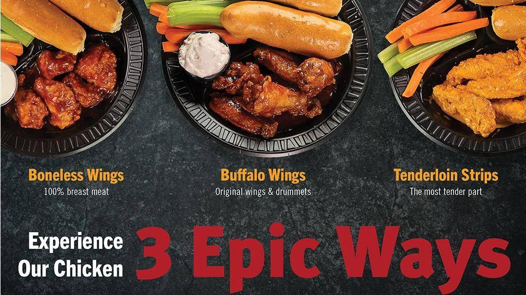 Epic Wings | restaurant | 350 N McKinley St #101, Corona, CA 92879, USA | 9512729700 OR +1 951-272-9700