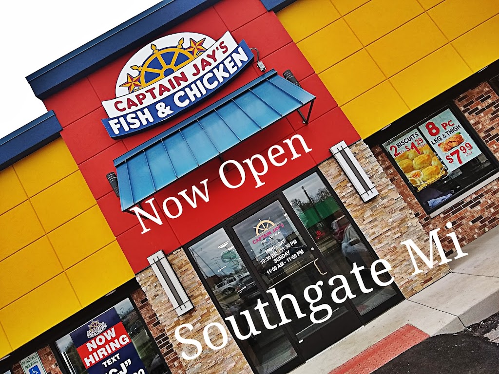 Captain Jays Fish & Chicken | restaurant | 14550 Fort St, Southgate, MI 48195, USA | 7342843474 OR +1 734-284-3474