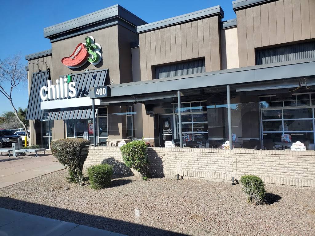 Chilis Grill & Bar | restaurant | 400 W University Dr, Tempe, AZ 85281, USA | 4809672082 OR +1 480-967-2082