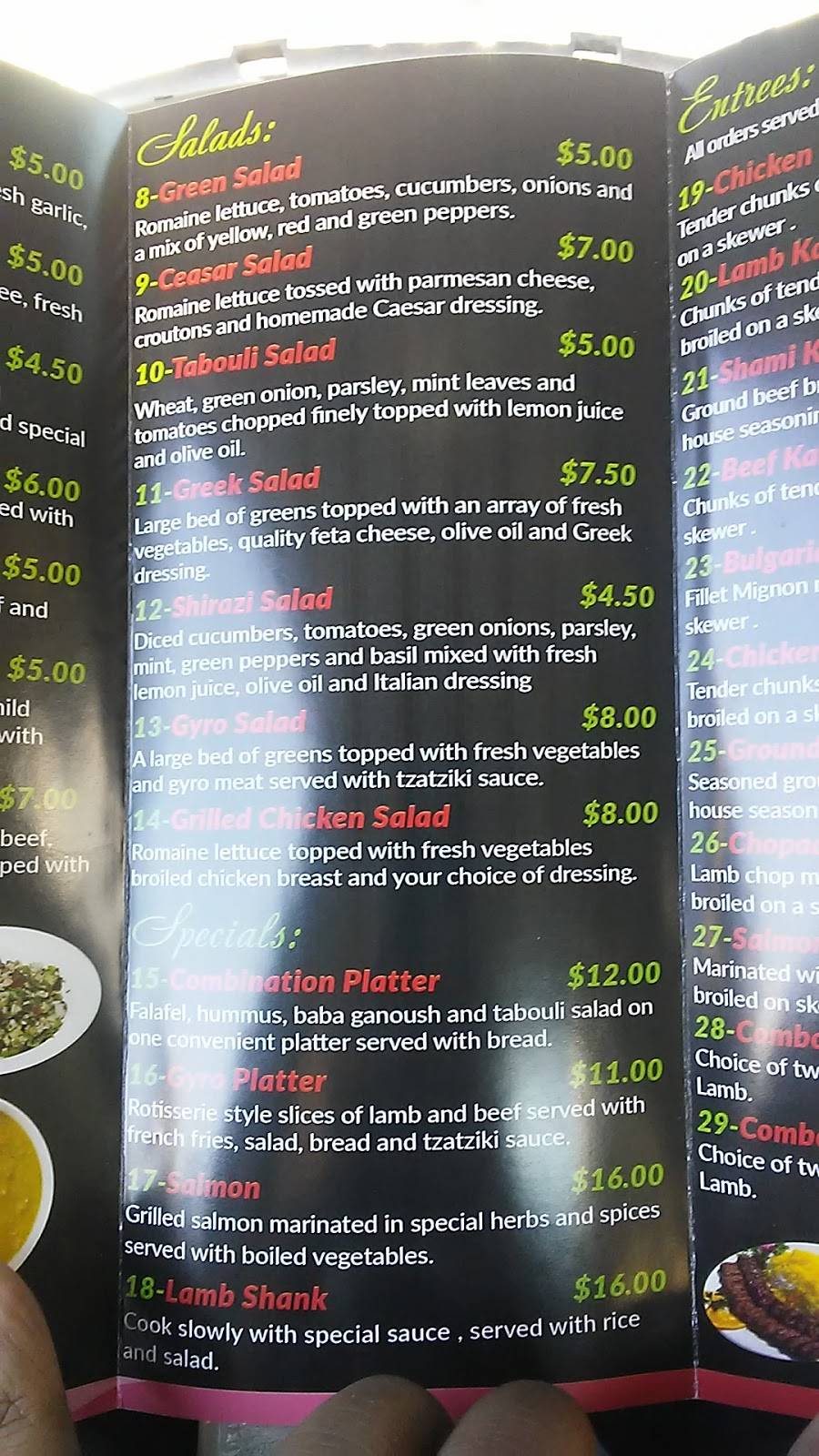 Kabob Kitchen Mediterranean Grill | restaurant | 10040 W Cheyenne Ave #150, Las Vegas, NV 89129, USA | 7028262677 OR +1 702-826-2677