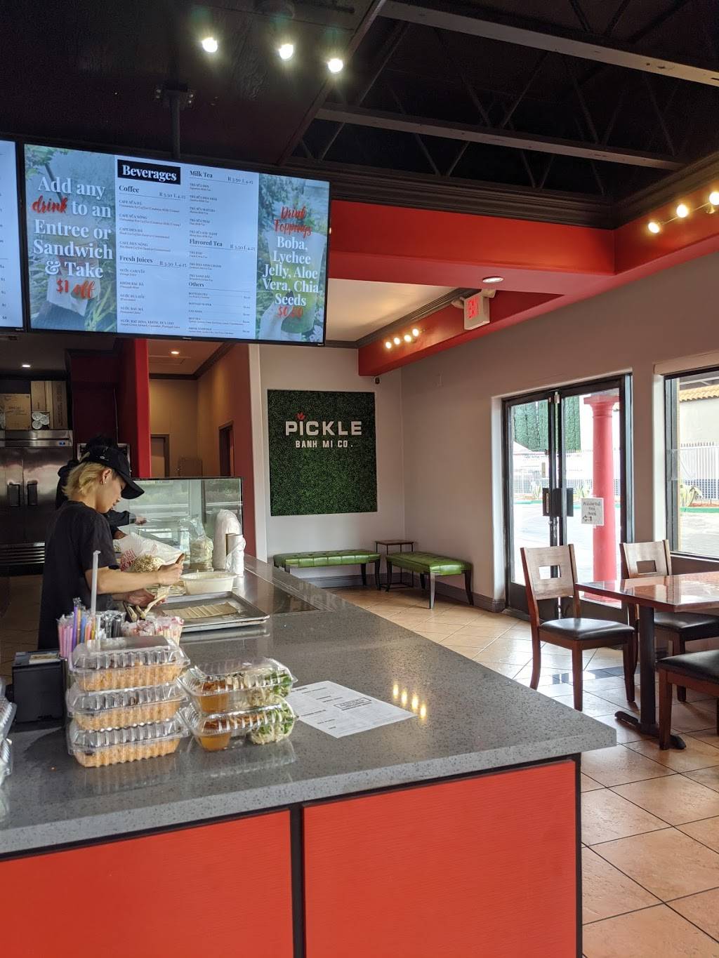 Pickle Banh Mi Co | cafe | 16086 Harbor Blvd, Fountain Valley, CA 92708, USA | 7148523070 OR +1 714-852-3070