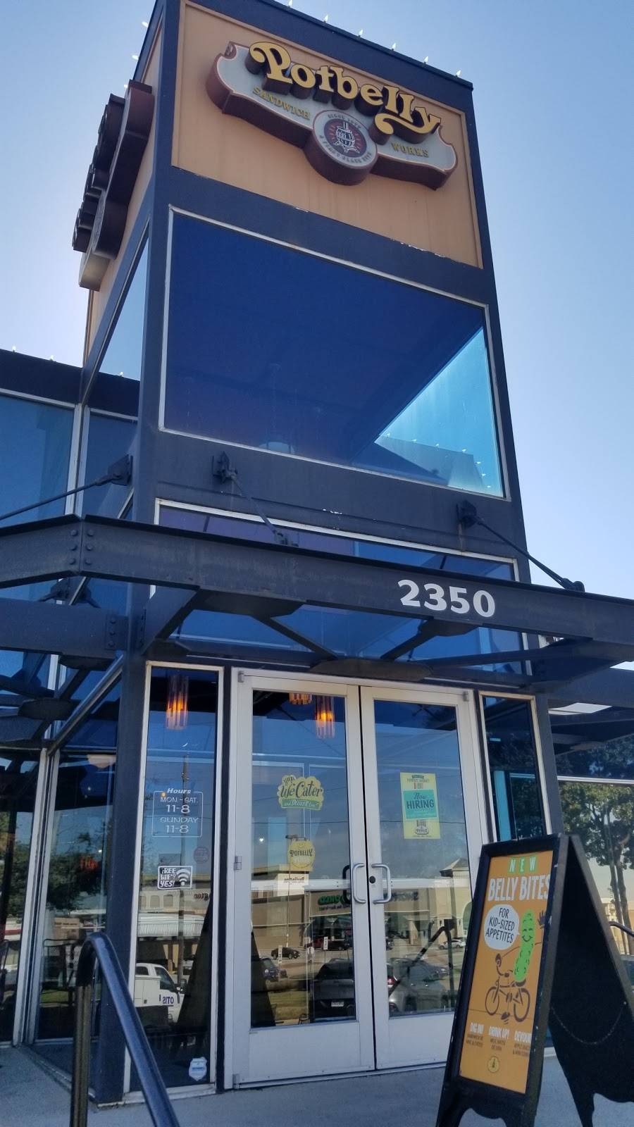 Potbelly Sandwich Shop | restaurant | 2350 N Belt Line Rd, Irving, TX 75062, USA | 2144921020 OR +1 214-492-1020