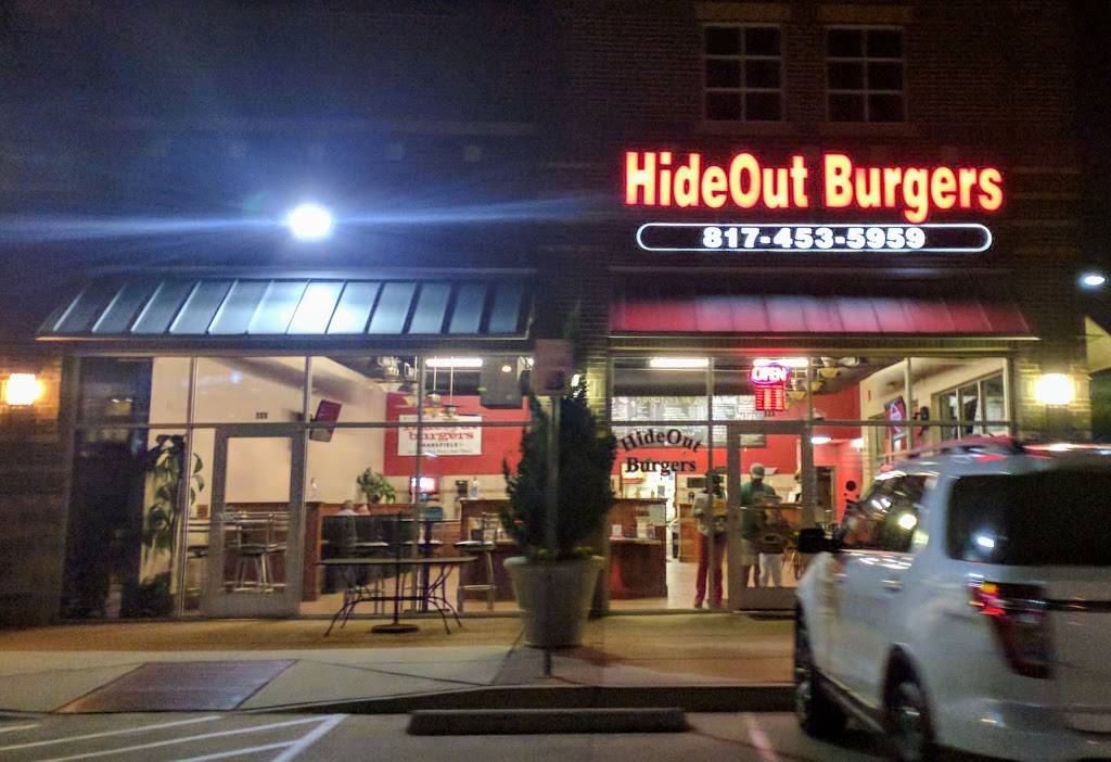Hideout Burgers | restaurant | 2751 E Broad St #123, Mansfield, TX 76063, USA | 8174535959 OR +1 817-453-5959