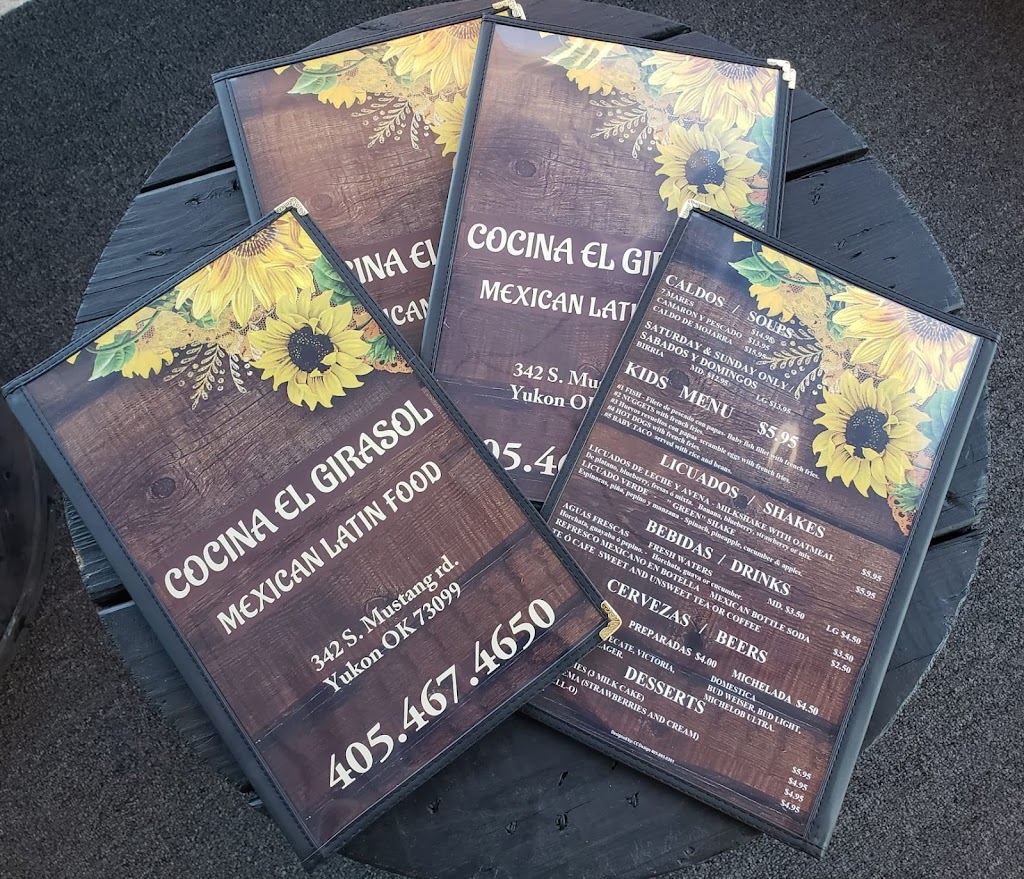 Cocina El Girasol | restaurant | 342 S Mustang Rd, Yukon, OK 73099, USA | 4054674650 OR +1 405-467-4650
