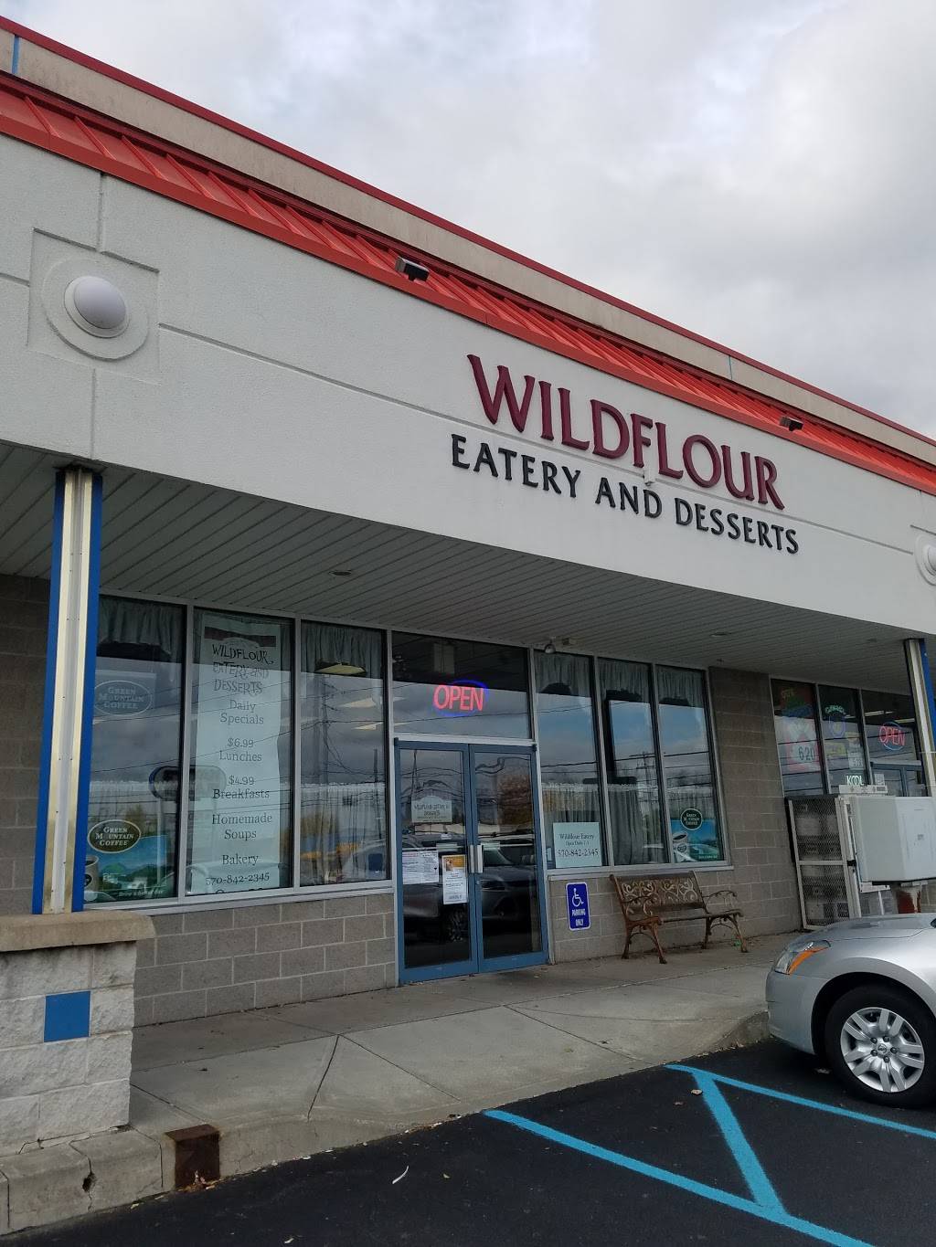 WILDFLOUR EATERY & DESSERTS | restaurant | 480 Daleville Hwy, Covington Township, PA 18444, USA | 5708422345 OR +1 570-842-2345